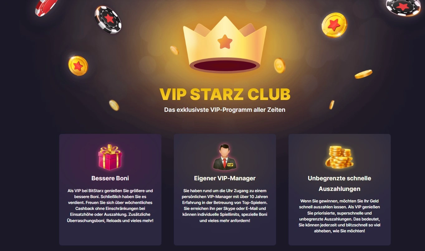 Einblick in die exklusiven VIP-Club Vorteile von Bitstarz Casino